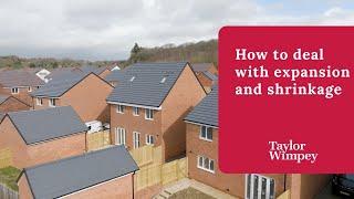 Taylor Wimpey - How to deal with expansion and shrinkage