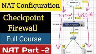 Day 07 | NAT Configuration in CheckPoint Firewall |  Part -2