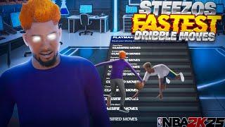 THE #1 FASTEST DRIBBLE SIGS IN NBA 2K25 | THESE MOVES WILL BREAK NBA 2K25 | HOW TO DRIBBLE FASTER