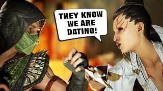 Mortal Kombat 1 - Reptile and Ashrah are Dating (Romance Intro Dialogues)