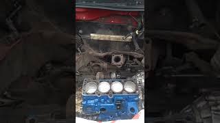 GOLF 3. - 1,8l (8valve) ABS engine. Замена сальника фланца, внутренний ШРУС. КПП.