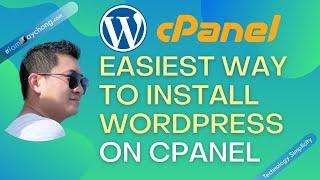 How To Easiest Way to Install WordPress from Scratch on cPanel  WordPress Toolkit 2021  Step by Step