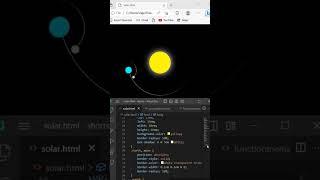 A CSS Journey through the Solar System    #shorts #viral