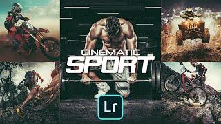 How to Edit Cinematic Sport Preset - Lightroom Mobile Presets Free DNG XMP | Cinematic Sport Preset