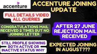 Accenture Onboarding & Joining update 2024 |Expected joining Accenture