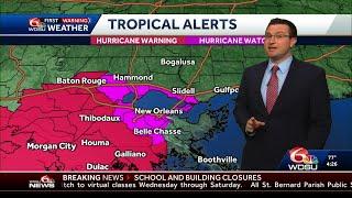 Hurricane Watch issued for New Orleans