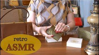 1960s Handbag Counter  ASMR  Patent Leather, Sticky Fingers, Random Tapping (Soft Spoken RP)