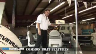 Boat Parts -  Common Boat Features.