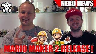 NerdNews 416 feat. Domtendo! - Mario Maker 2 Release! / PS5 nicht vor Mai 2020!