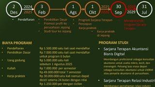 Beasiswa kuliah magang Jepang (program sarjana terapan) bisa untuk karyawan