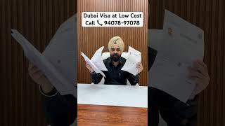 Dubai Tourist Visa at Low Cost for Indian