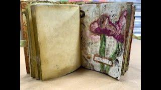 #Micro Miniart#Journal,#mixedmedia,#MiniAlbum