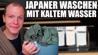 Japaner waschen mit kaltem Wasser Wäsche - Kulturschock in Japan und Waschmaschinen