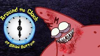 SECRET PATRICK LEVEL - AROUND THE CLOCK AT BIKINI BOTTOM [SPONGEBOB HORROR GAME]