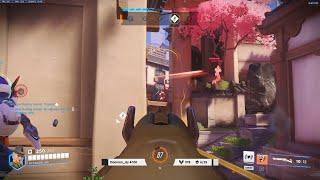 HANAOKA! CLASH! GALE TOP 500 ASHE OVERWATCH 2 SEASON 12 GAMEPLAY