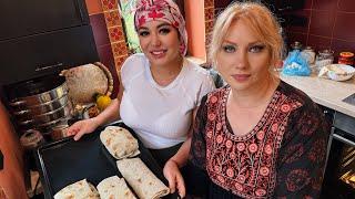 How do Rich ARMENIANS Live?! Osetrina, Dolma, FISH in Lavash! Life in an Engineer's Family