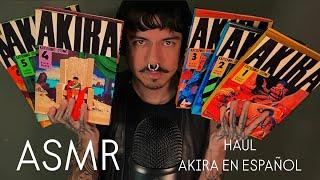 ASMR español | Mi colección de mangas “AKIRA” en voz suave