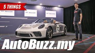 Porsche 911 Speedster, 5 Things - AutoBuzz.my