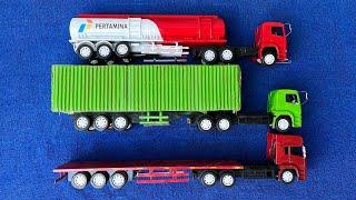 MINIATUR TRUK HINO 500 PERTAMINA TRONTON,TRUK FAW JH 6 TRONTON,HINO 500 BOX TRONTON