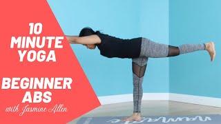 Quick Yoga Flow - Beginner Abs with Jasmine Allen