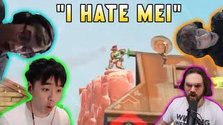 Killing Streamers With My Mei Walls w/reactions In Overwatch 2