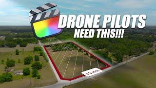 Professional drone pilots will want this! | Area Tracking by Motion VFX