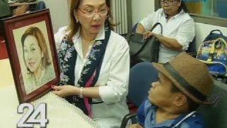 24 Oras: Mel Tiangco, nakatanggap ng portrait mula sa artist na tampok sa "Magpakailanman" bukas