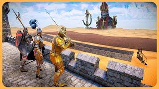 2,500,000 MILLION Undead ARMY Attacks Medieval Castle - Ultimate Epic Battle Simulator 2 (4K)