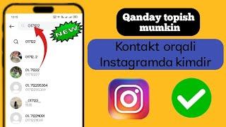 Instagramda telefon raqami bo'yicha odamni qanday topish mumkin (2024)