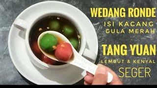 CARA MEMBUAT WEDANG RONDE JAHE TANGYUAN