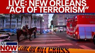 LIVE: New Orleans attack investigated as "act of terrorism", 15 dead, 30+ hurt on Bourbon Street