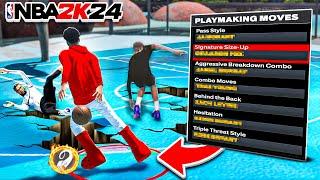 BEST DRIBBLE MOVES in NBA 2K24 + FASTEST DRIBBLE MOVES FOR EVERY BUILD • NEW GLITCHY DRIBBLE MOVES!