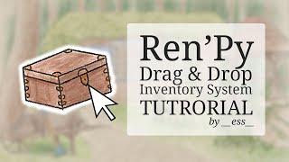 Ren'Py Drag & Drop Inventory System Tutorial, Part 1 [OUTDATED]