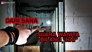 SUARA WANITA BILANG " HAI " DI GEDUNG TKW BEKASI