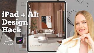 Procreate & Midjourney for Interior Design Process