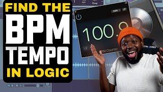 Three EASY Ways To Find The BPM/Tempo Of ANY Audio In Logic Pro X | (3 MINUTE VIDEO!)