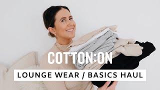 COTTON ON LOUNGE WEAR - BASICS HAUL | Paige Kennedy