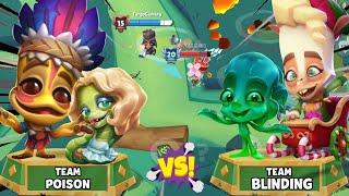 Poison Team vs Blinding Team | Which Team is Undefeatable  | Zooba