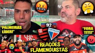 REAÇÕES dos FLAMENGUISTAS FURIOSOS com a DERROTA - FLAMENGO 1X2 FORTALEZA [REACT BRASILEIRÃO 2024]