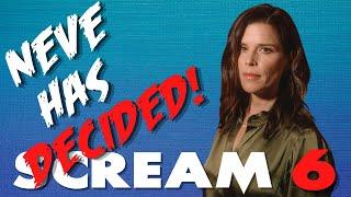 SCREAM 6 BREAKING NEWS **NEVE CAMPBELL HAS MADE HER DECISION ON SCREAM 6!**