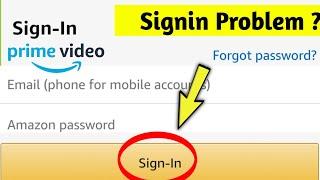 Amazon Prime Video App Login Problem [ 100% Solve ]
