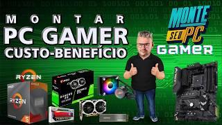 Montar PC Gamer Custo Benefício 2024 no Brasil - AMD Ryzen 5500 + GTX 1650