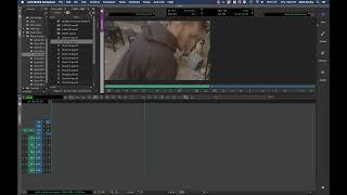 Editing demo: cutting a first draft of a scene