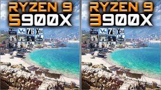 Ryzen 9 5900X vs Ryzen 9 3900X Benchmarks – 15 Tests 