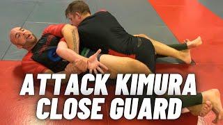 Attack KIMURA from Close Guard - 2023 BJJ