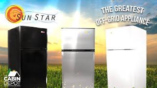 Sunstar Appliances - Off-Grid Fridges/Freezers | The Cabin Depot™