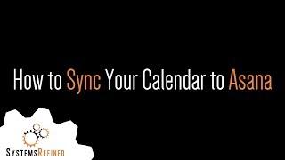 How to Sync Your Calendar to Asana