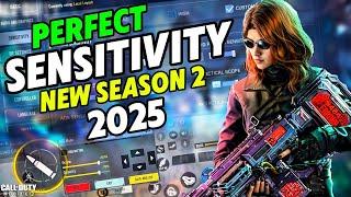 Ultimate Zero Recoil Sensitivity Settings For COD MOBILE New Season 2 2025 For Battle Royale and MP