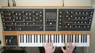 Classic ambient on Moog One
