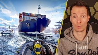 NEUER SCHIFF-SIMULATOR: so sieht Seafarer: The Ship Sim aus! | Ansgar reagiert